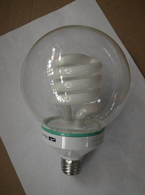 【供應(yīng)透明球泡節(jié)能燈15W】價格,廠家,圖片,節(jié)能燈,中山市雷斯諾照明-